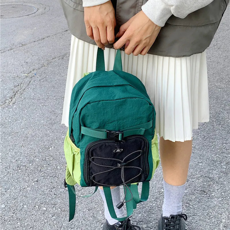 Nixie Color-Block Waterproof Outdoor Backpack | Lightweight