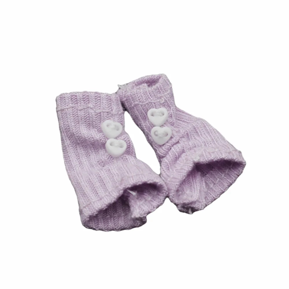 OB11 BJD Doll Socks – Lolita Knit Stacking Socks 1/6 Scale