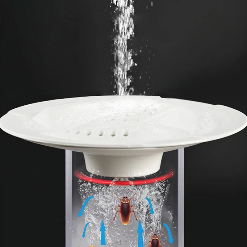 Vortex Floor Drain Hair Filter – Universal Bathroom Drain Cover
