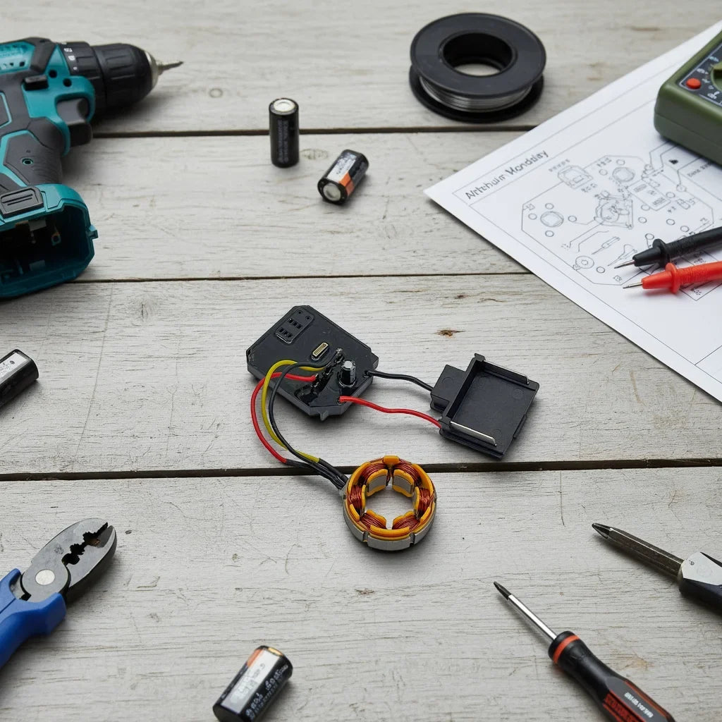 21V Brushless Motor Control Board for Electric Drill & Wrench
