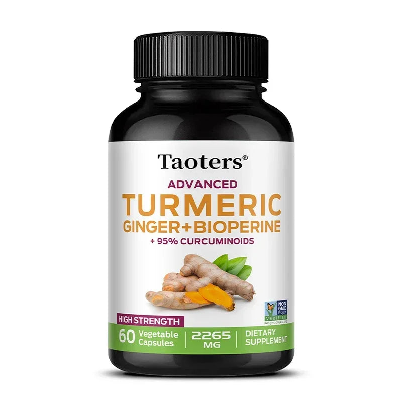 Turmeric Curcumin Capsules 2100mg with BioPerine – High Absorption
