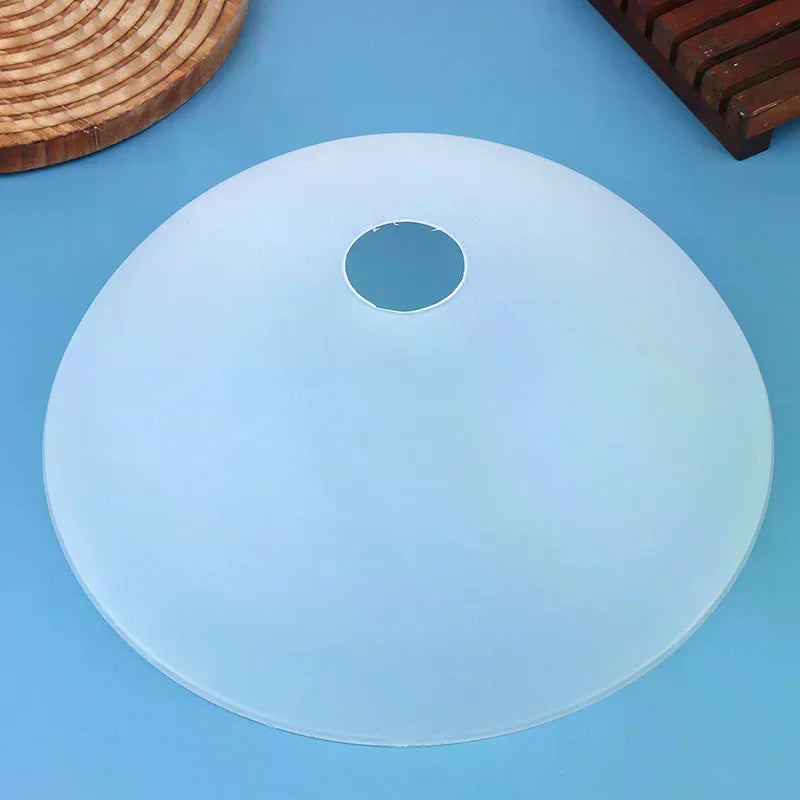 Semi-Circular PVC Lampshade for Wall & Ceiling Fixtures