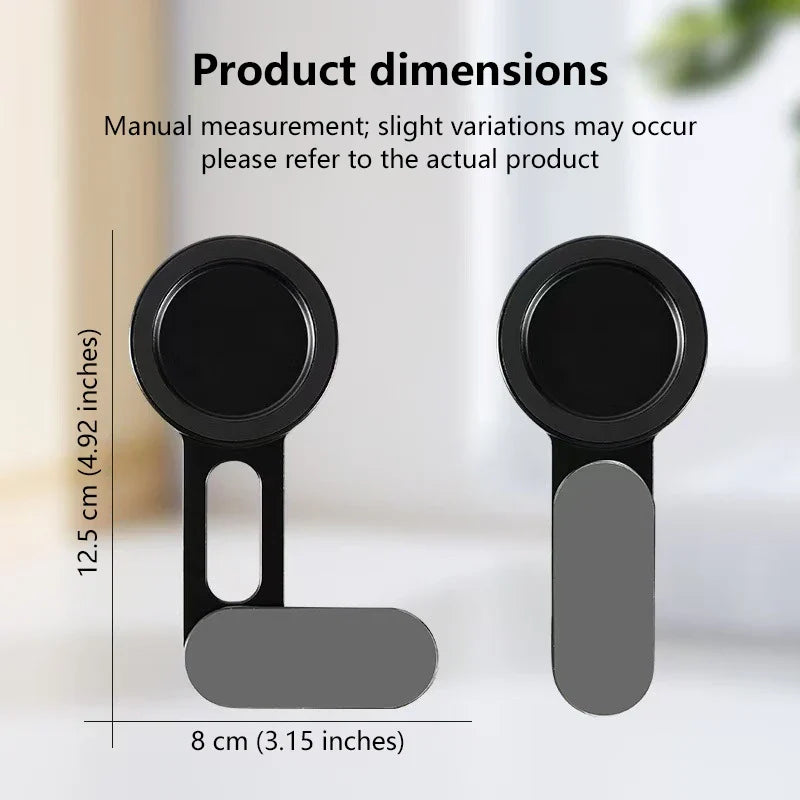 Ultrathin Magnetic Car Phone Holder & Foldable Laptop Stand
