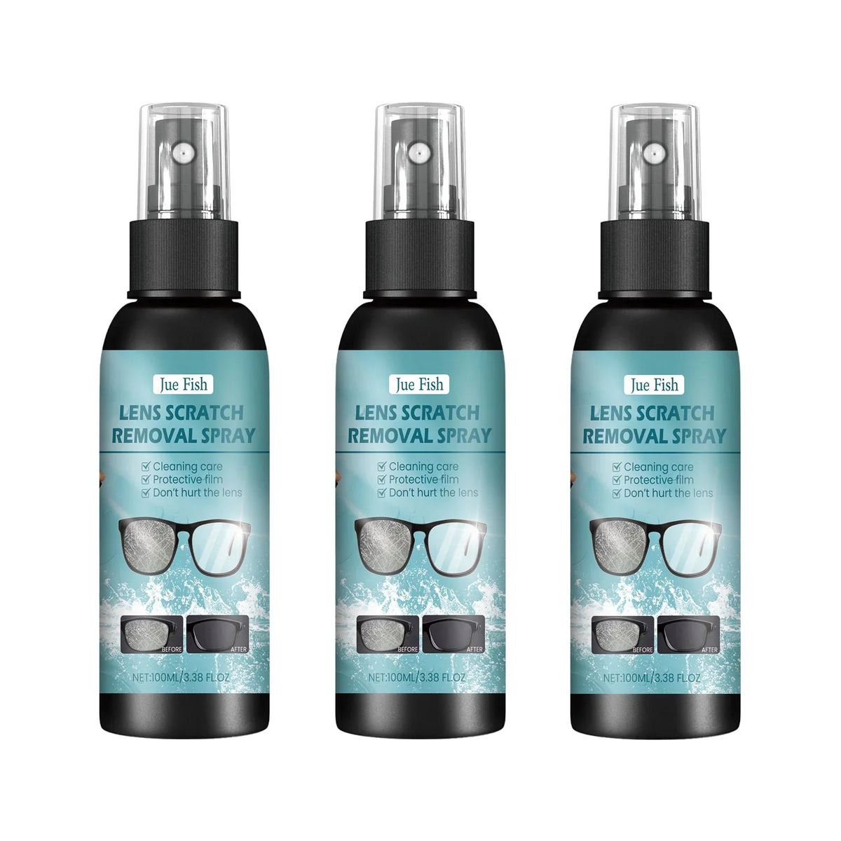 Eyeglass Lens Cleaner & Scratch Removal Spray 100ml