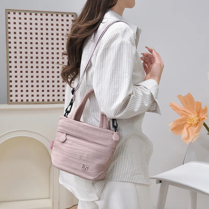 Women's Waterproof Nylon Mini Tote Shoulder Bag | Nixie