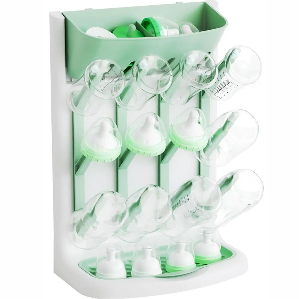 Vertical Baby Bottle Drying Rack – Multi-Tier BPA-Free Organizer