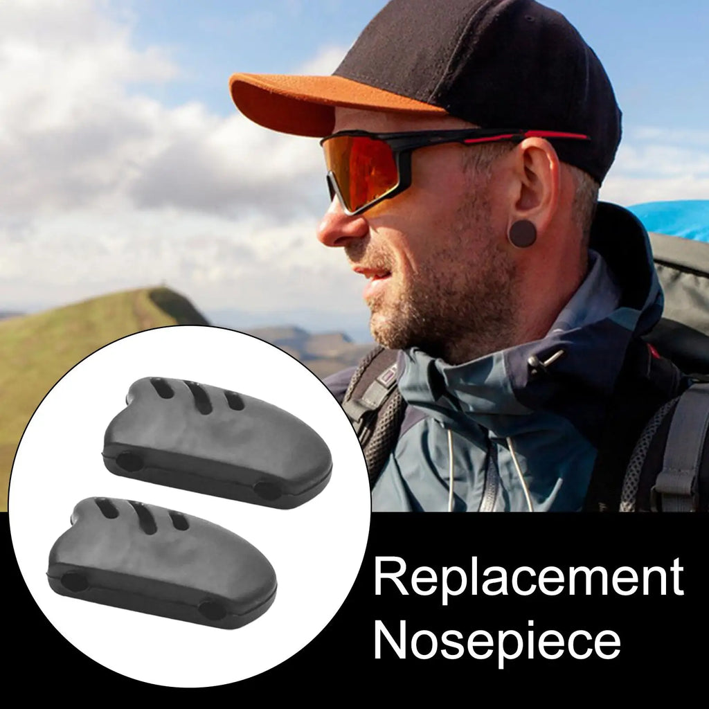 Sport Sunglasses Nose Pads – Soft Rubber Cycling Nose Pieces
