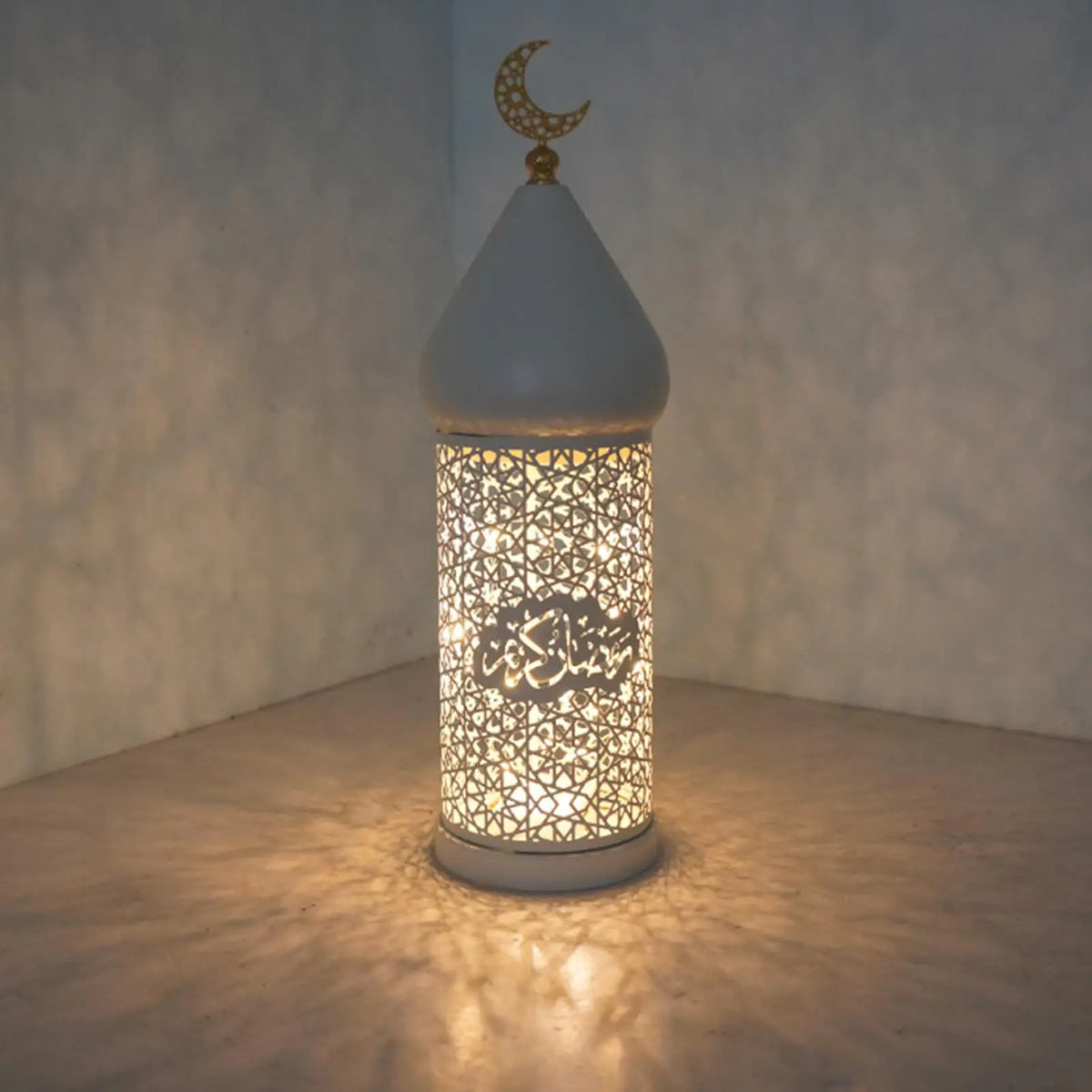 Metal Hollow Lantern Candle Holder – Middle Eastern Home Decor