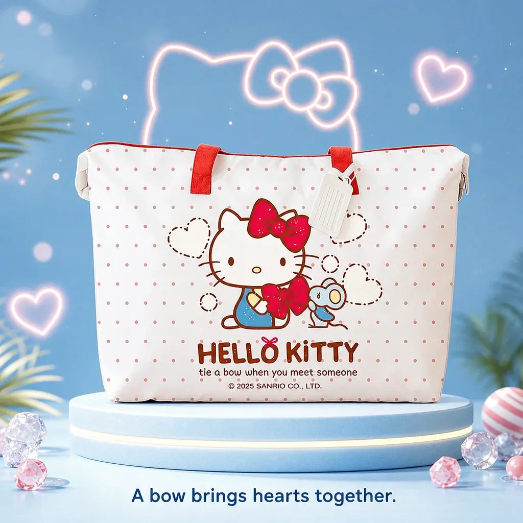 Sanrio Waterproof Large Kids Storage Bag – Quilt Travel Tote