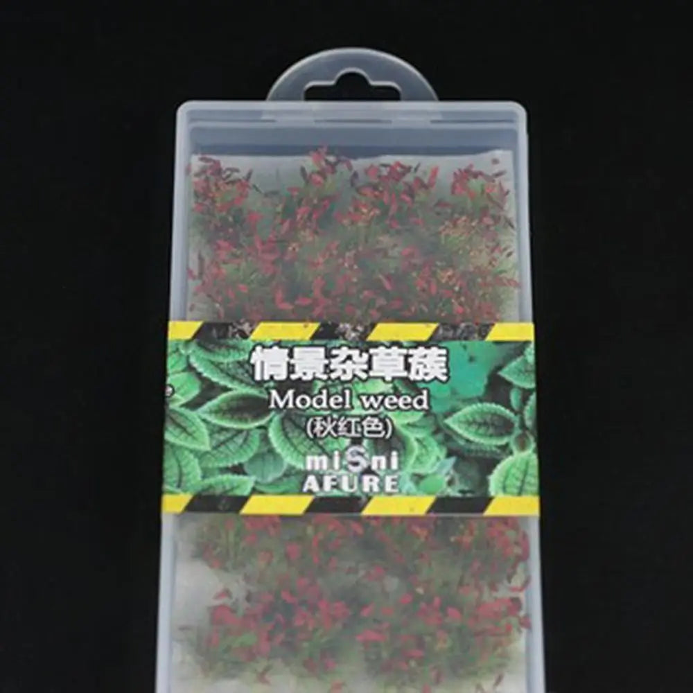 Railroad Scenery Grass Tufts & Bush Model Kit – Diorama Landscape