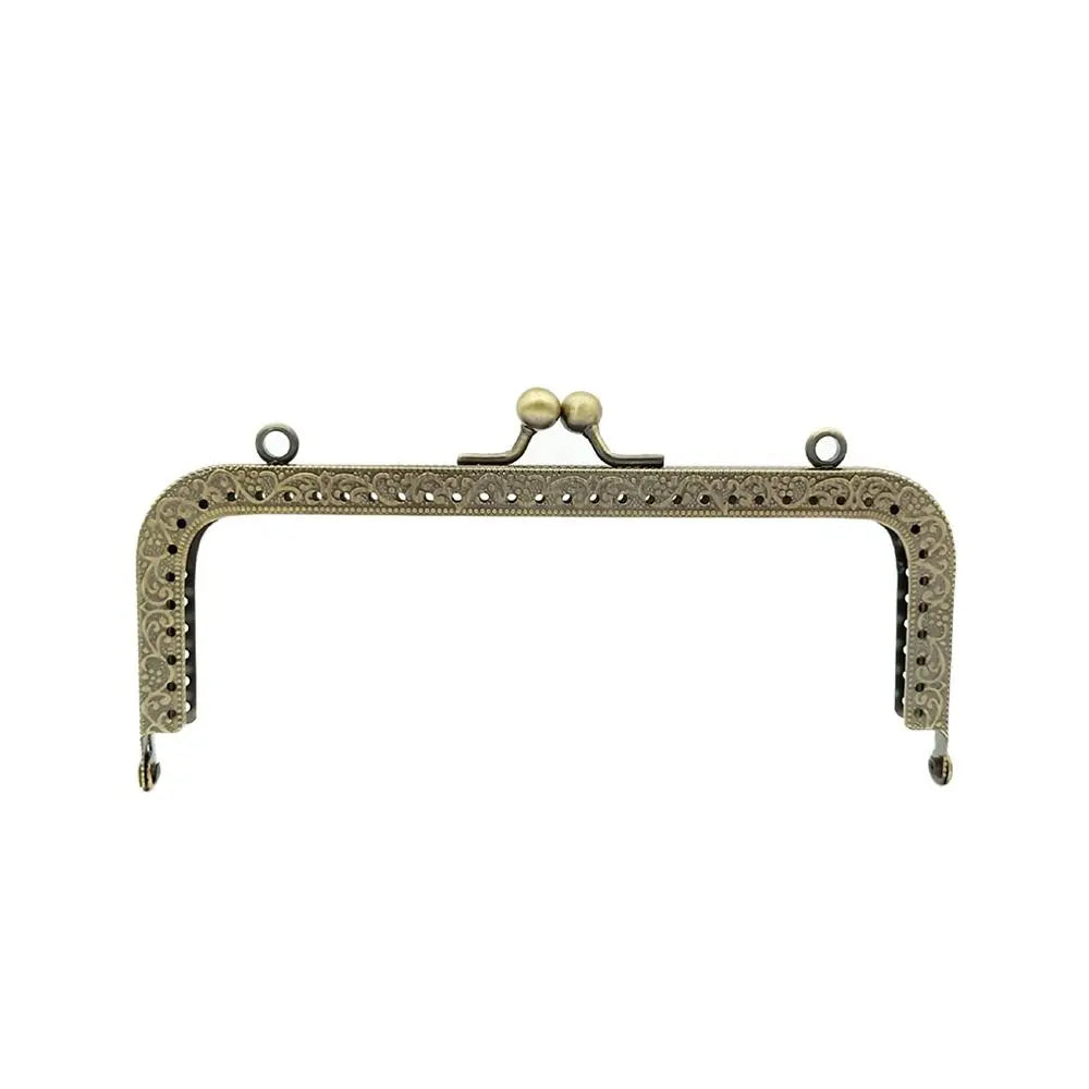 Metal Kiss Clasp Purse Frame for DIY Bag Making – 6 Sizes