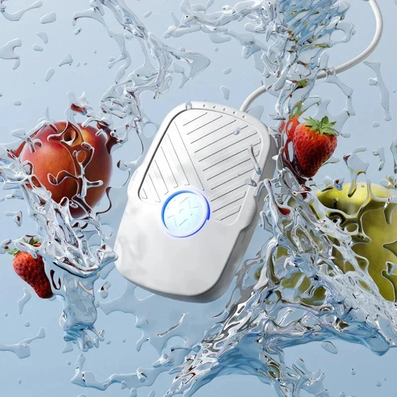 Ultrasonic Fruit & Vegetable Cleaner – Mini Bubble Washer | NOCCLILI
