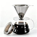 Reusable Double Layer Stainless Steel Coffee Filter & Tea Strainer