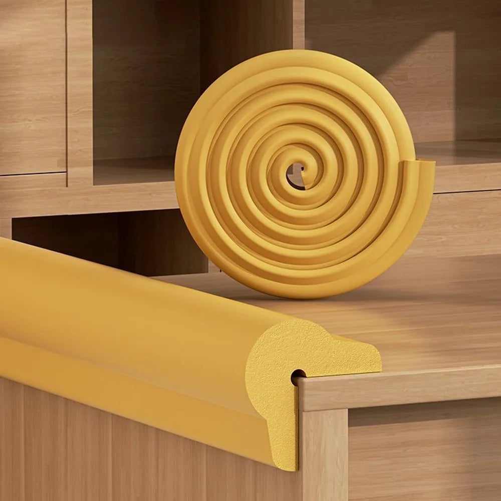 NBR L-Shaped Self-Adhesive Edge & Corner Guard Strip 2m