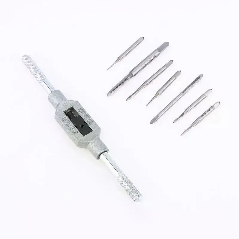 M1–M3.5 Miniature Hand Tap Set 10Pcs – HSS Wire & Nut Threading