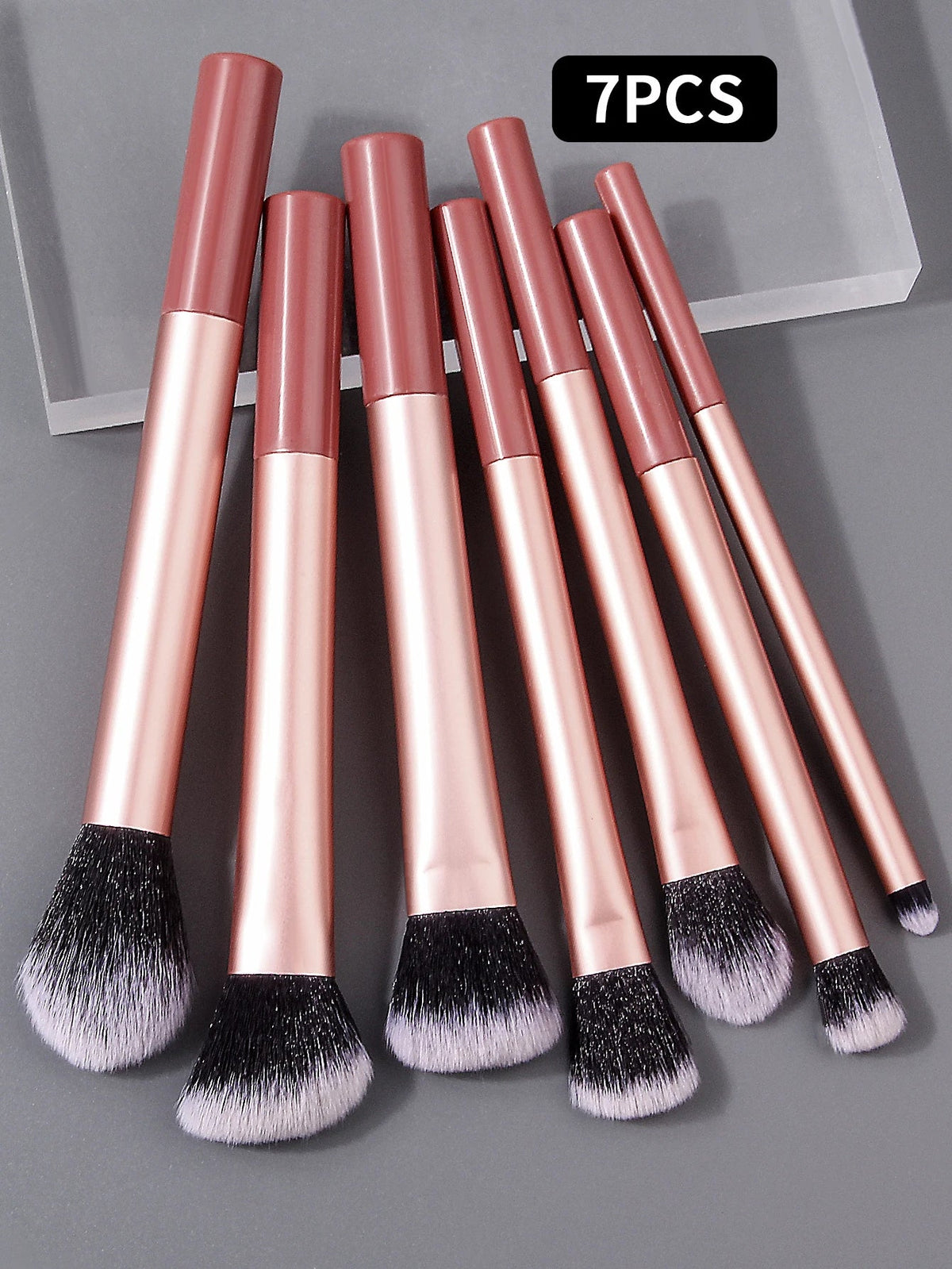 Nixie 7-Piece Makeup Brush Set – Synthetic Bristles Kit