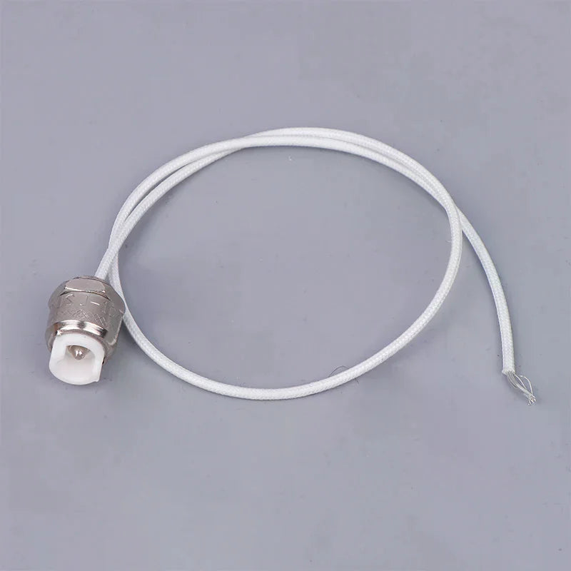 R7S LED Lamp Socket Holder Zinc Alloy 2 Pack – Silver