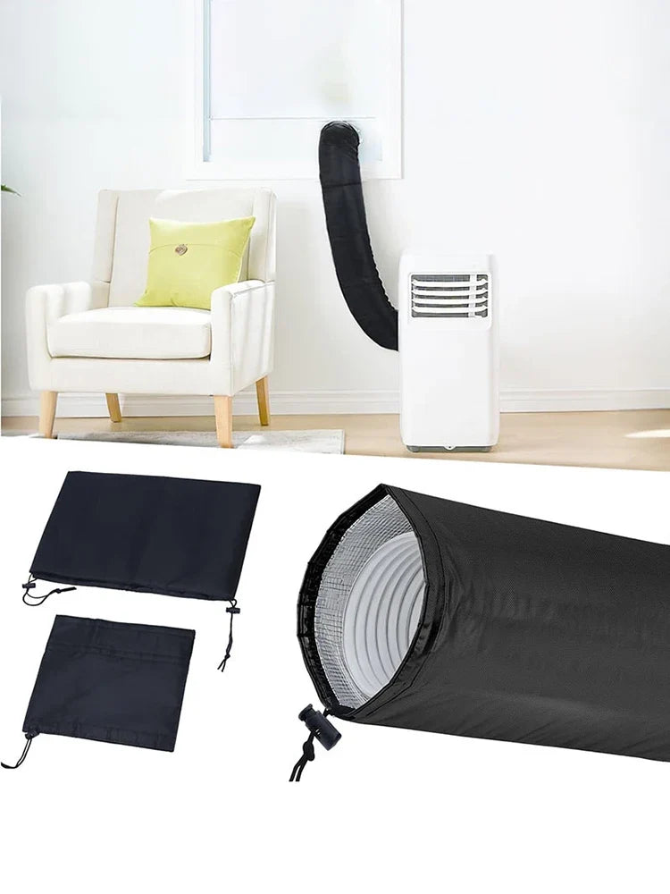 AC Exhaust Hose Insulation Cover – Waterproof & Adjustable