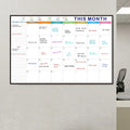 Reusable Dry Erase Monthly Planner Calendar Board 32x48in