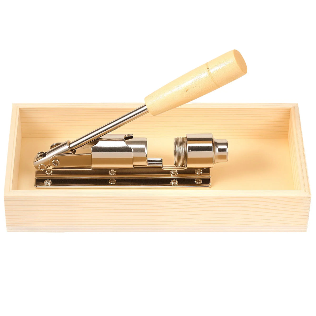 Pecan Nutcracker Stainless Steel & Wood Nut Cracker Tool