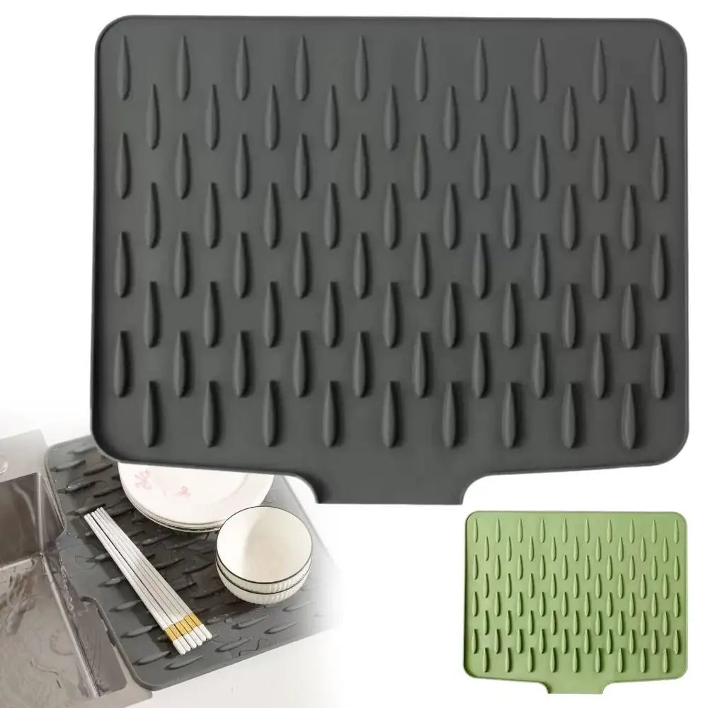Silicone Kitchen Drain Mat – Heat Resistant & Non-Slip