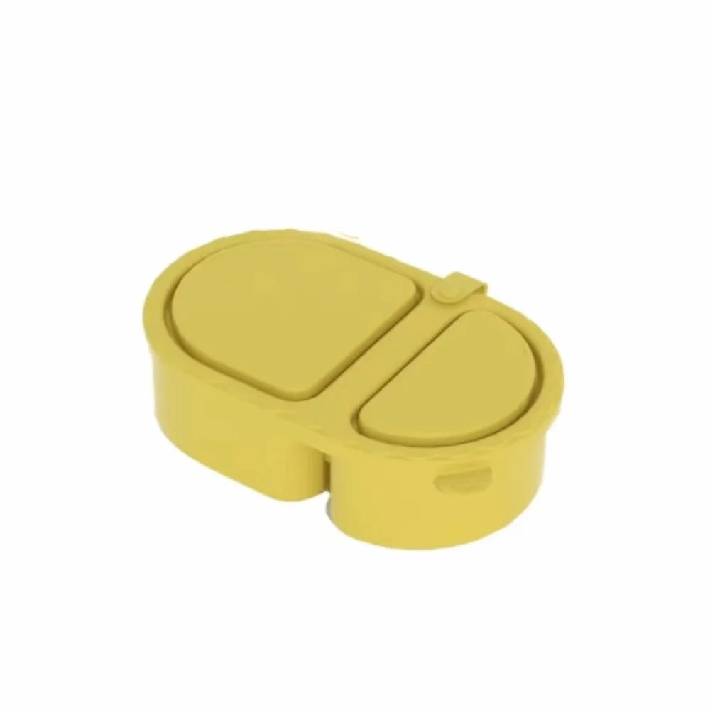 Silicone Lunch Box Double Compartment Snack Container | Nixie