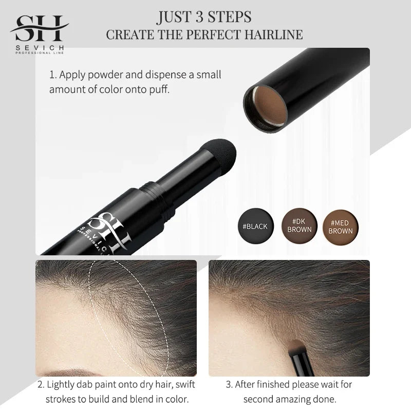 Sevich Beard Filling Powder Pen – Waterproof Shaping & Color 2g