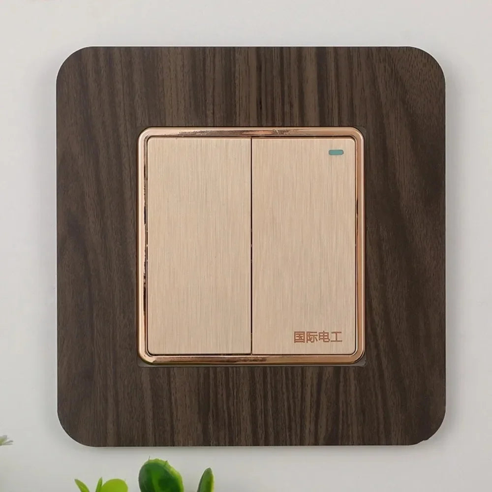 Light Switch Protective Cover – Dustproof No-Drill Wall Panel