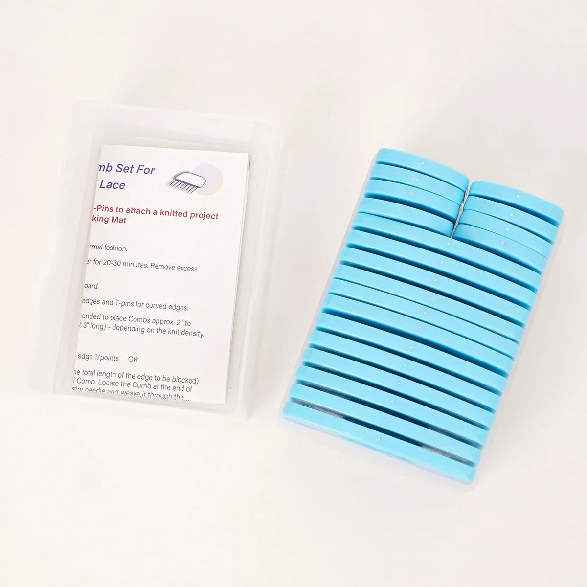 Knitting Shaping Needle – Shawl & Sweater Positioning Tool