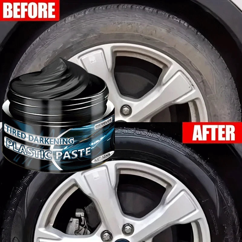Auto Plastic Restorer Back to Black Shine Polish & Wax