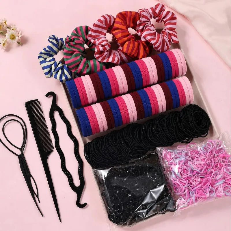 1109-Pc Women's Hair Accessories – Scrunchies, Bands & Headbands