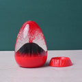 Volcanic Eruption Liquid Hourglass Timer Acrylic Ornament