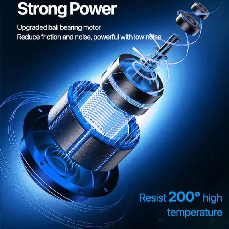 USB Desktop Cooling Fan with Timer – Portable & Quiet