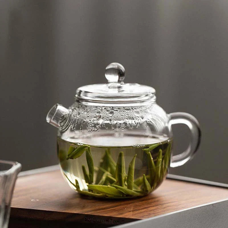 150ml Mini Borosilicate Glass Teapot – Kung Fu Tea for One