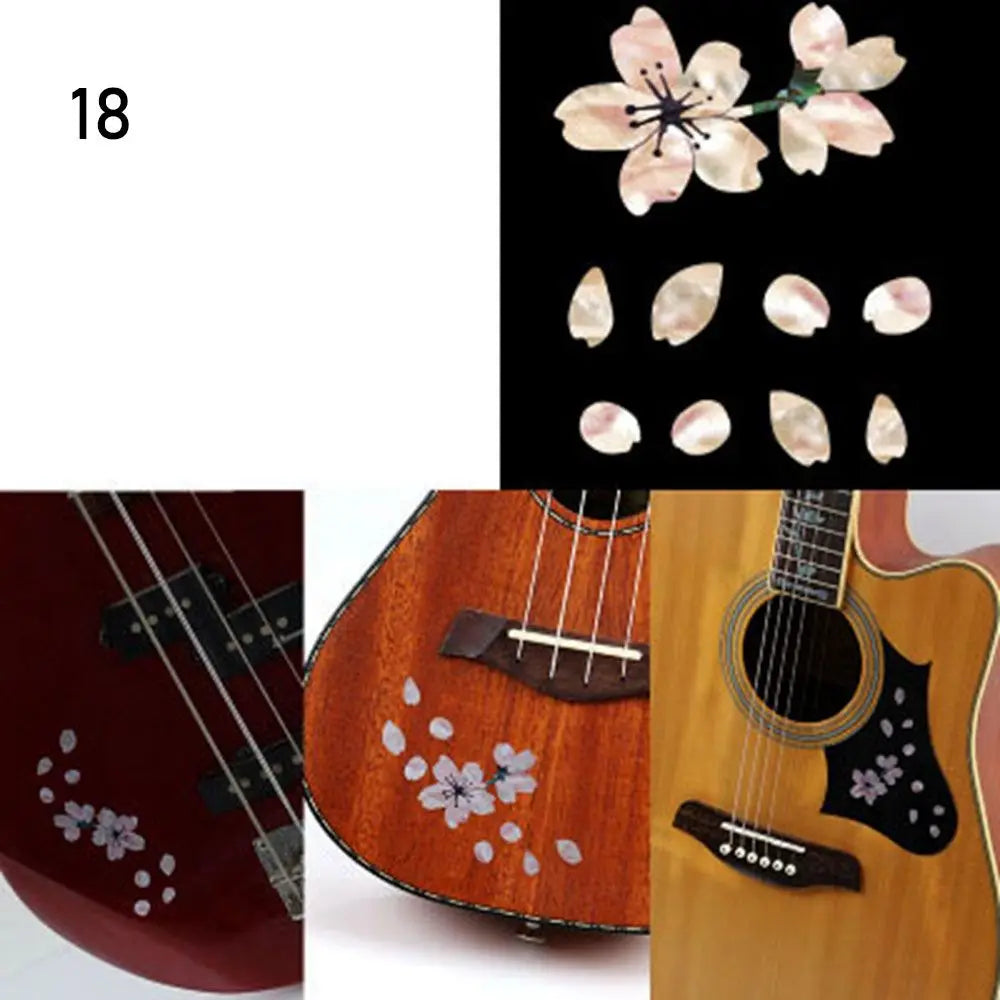 Guitar Fretboard Stickers – Ultra Thin Cross Inlay Decals