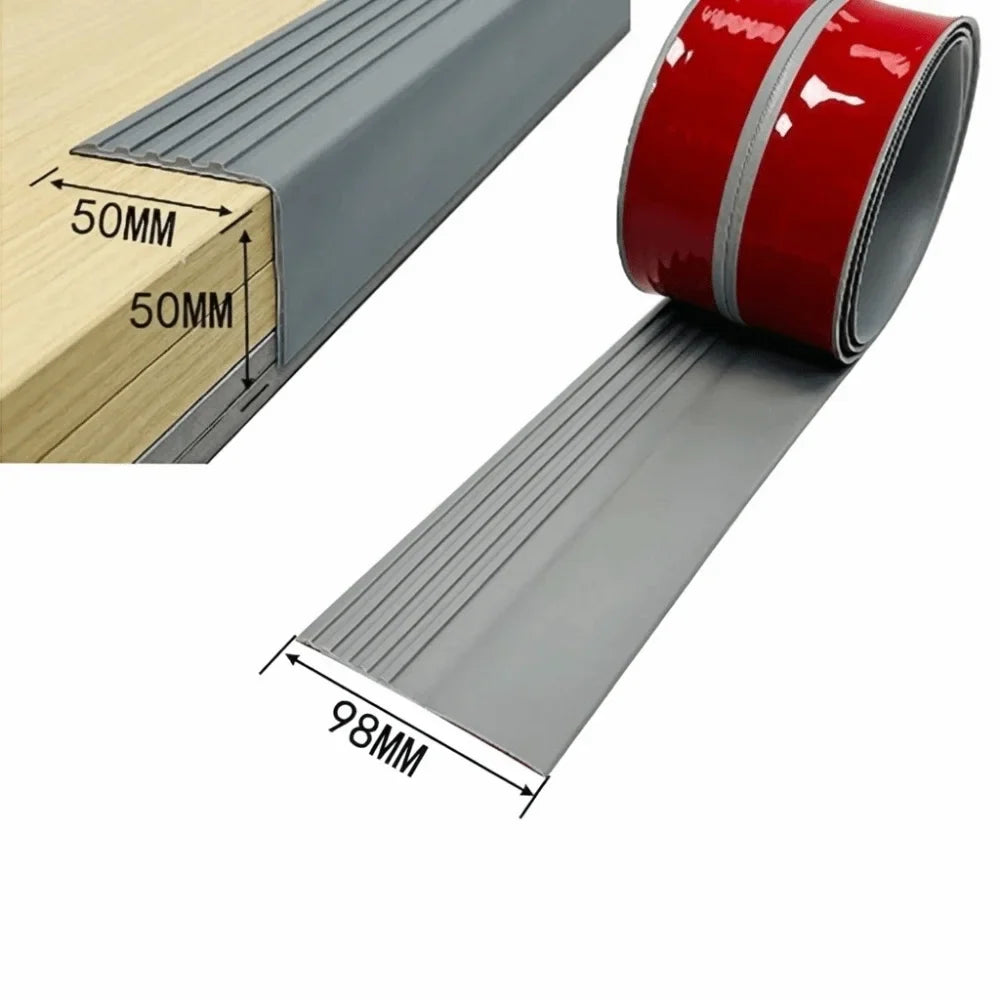 PVC Non-Slip Stair Strip 100cm | Self-Adhesive Step Tread Tape