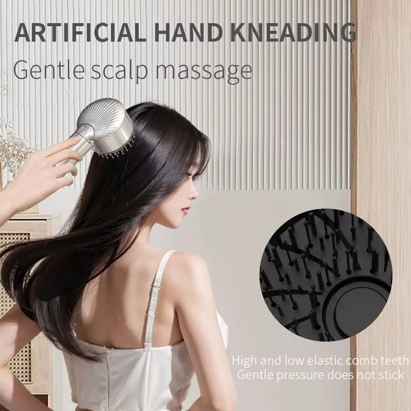 Red Light Electric Scalp Massage Comb & Oil Applicator
