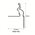 Line Figure Modern Metal Wall Art Poster – Easy Hang Decor