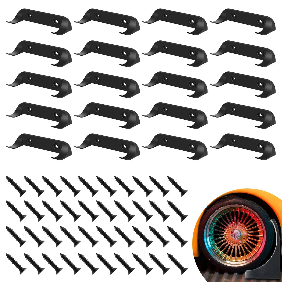 Wall Mount Car Display Rack 12/20Pcs – Lego & Diecast Models
