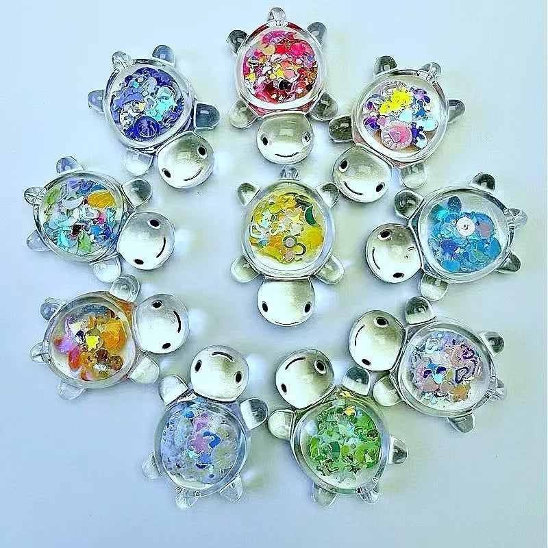 Mini Luminous Turtle Party Favors Glow Desk Toys 10-50pcs