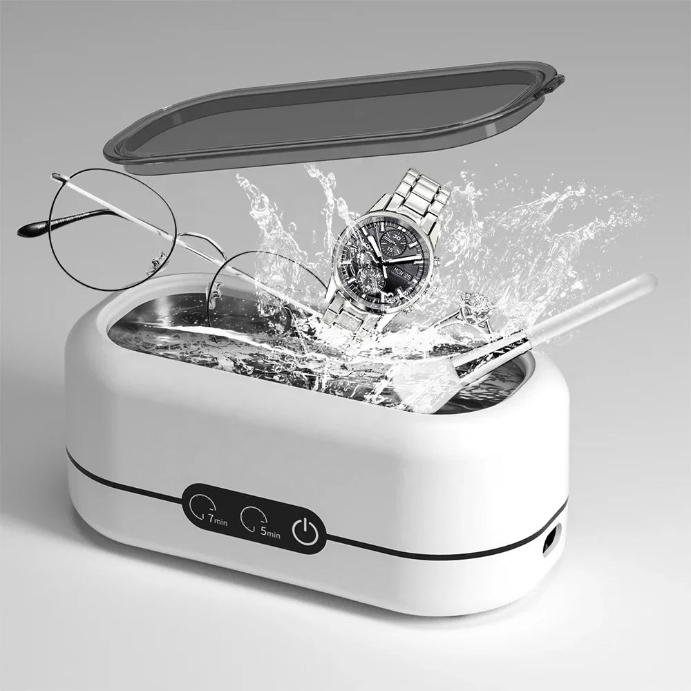 350ml Ultrasonic Cleaner | Jewelry, Watch & Tool Cleaning Machine