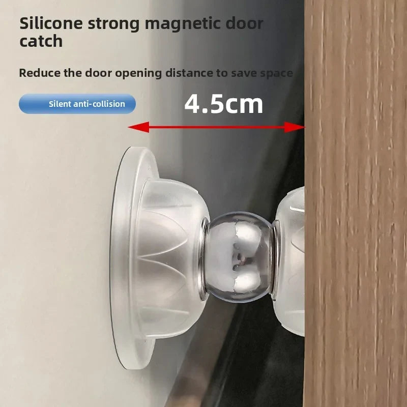 Silicone Magnetic Door Stopper Anti-Collision Silent Door Stop
