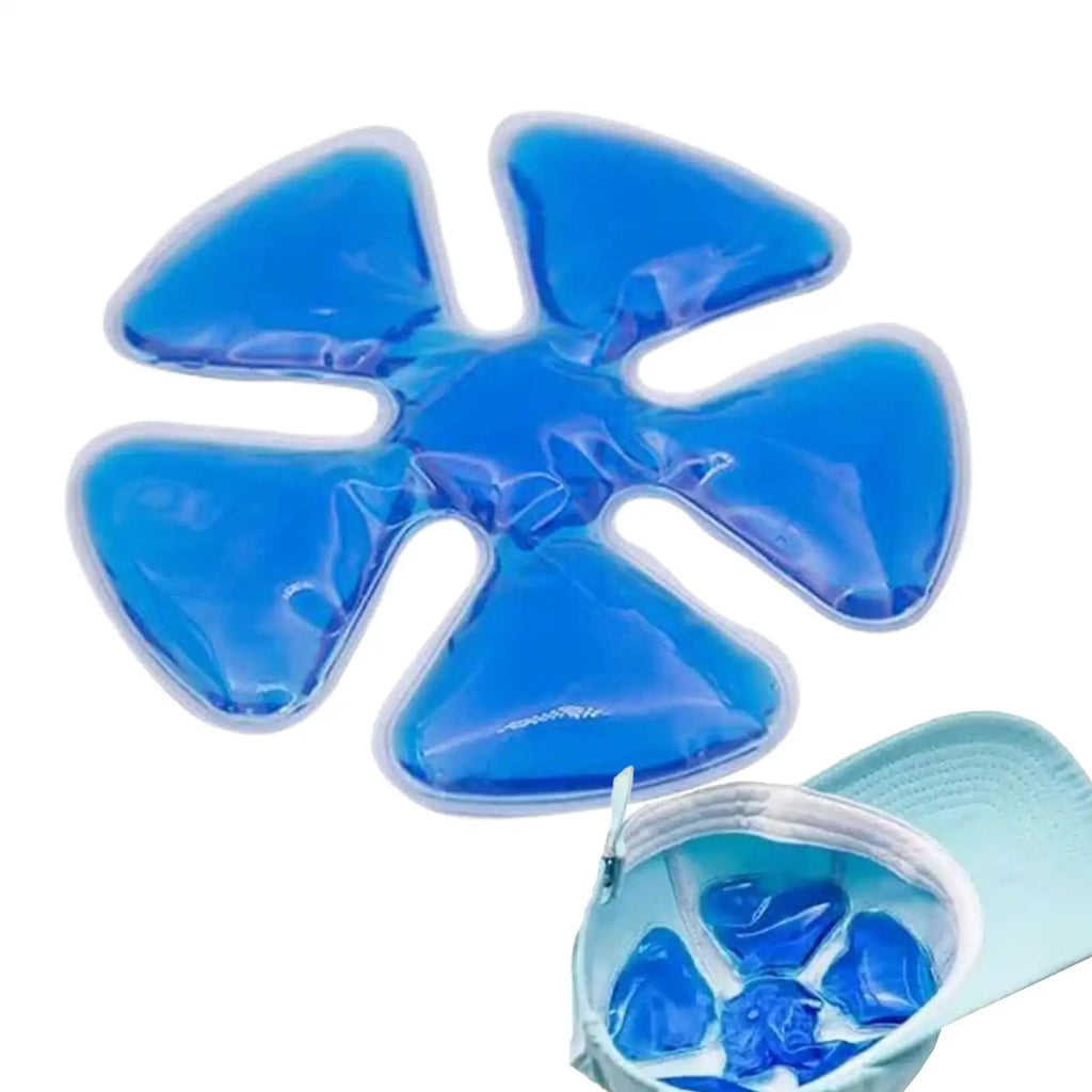 Gel Ice Pack Cooling Pad for Helmets & Hats | Reusable