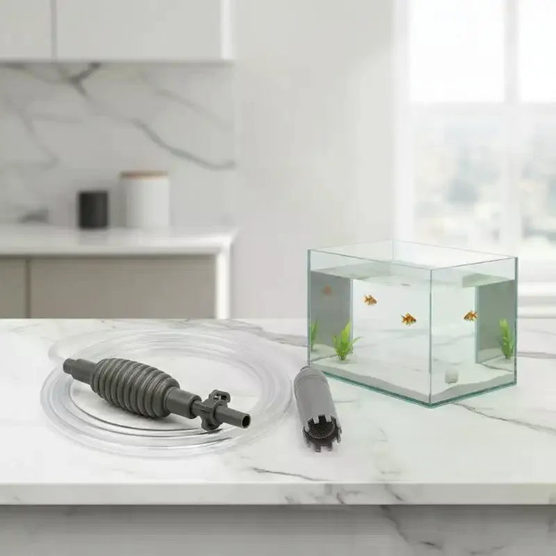 Aquarium Siphon Vacuum Gravel Cleaner & Water Changer Kit