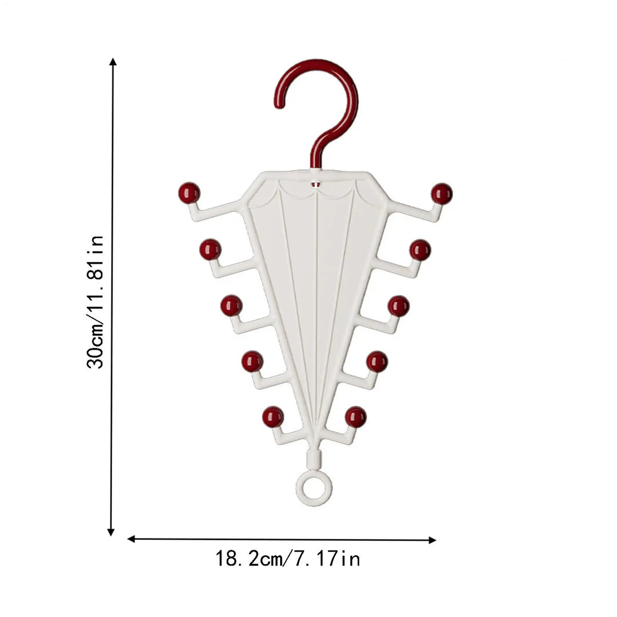 V-Shape Rotating Double-Sided Clothes Hanger | Multi-Layer Rack