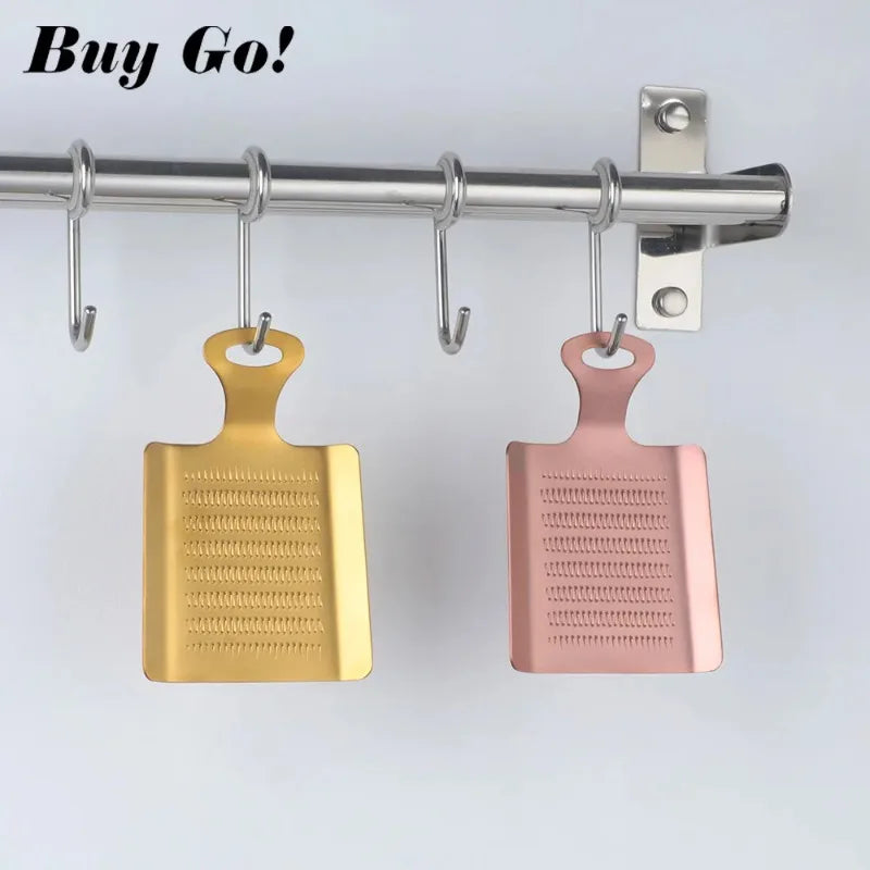 Stainless Steel Ginger Grater & Garlic Grinder Kitchen Tool