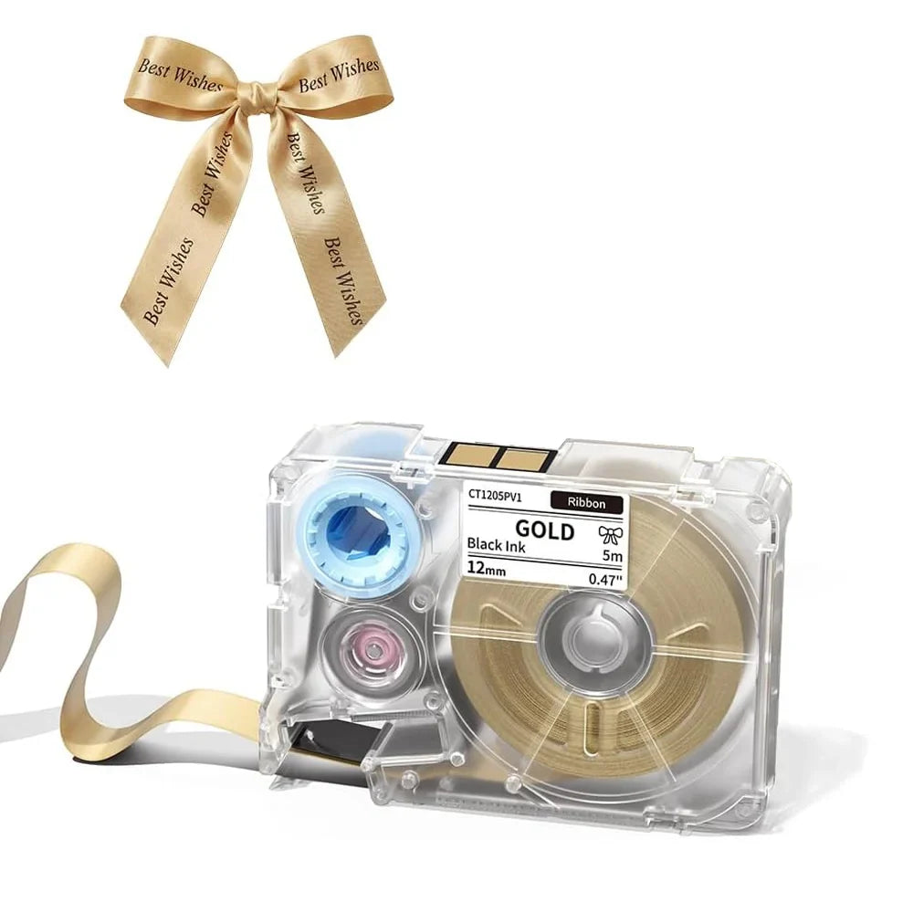 Phomemo A30 P15 Satin Fabric Ribbon Cartridges 12mm DIY Crafts