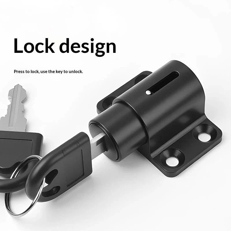 Sliding Door Window Lock Set + 2 Keys – Child Safety Lock
