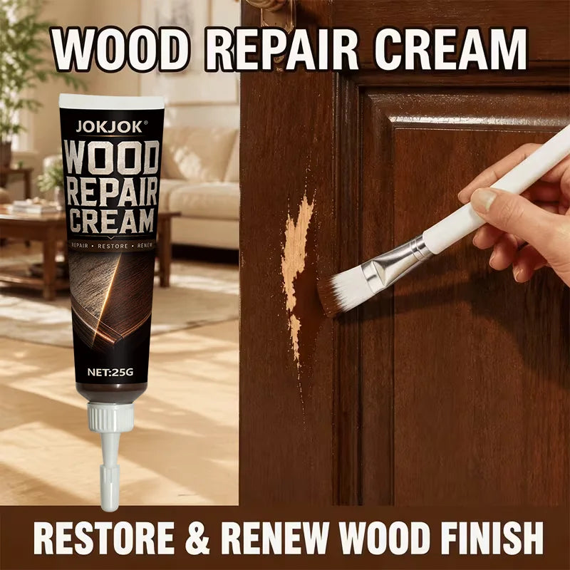 Wood Color Repair Paste 25g – Furniture Scratch Repair Cream