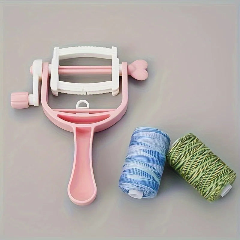 Pom Pom Maker & Tassel Craft Kit – Handheld Yarn Winder